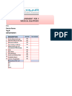 Biomedical Requirement For Receiving New Medical Equipment-1