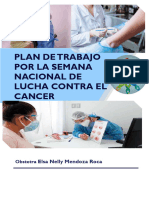 Plan Por La Semana Nacional de Prevencion de Cancer-P.s San Damian