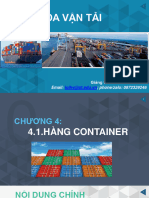 Chương 8. Hàng Container 1