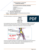 Informe de Sostenimiento Primario Con Malla y Split Set