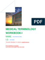 Medical Terminology Work Book Last Date-30!9!2022