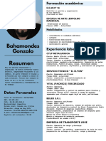 CV Bahamondes Gonzalo Matias