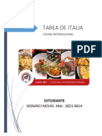 Tarea de Italia