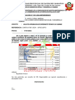 Nota de Coordinacion #01 - Proyectos Sociales