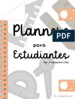 Planner para Estudiantes Completo