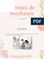 Notiuni de Biochimie: Lucrari Practice