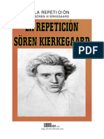 Kierkegaard La Repetición