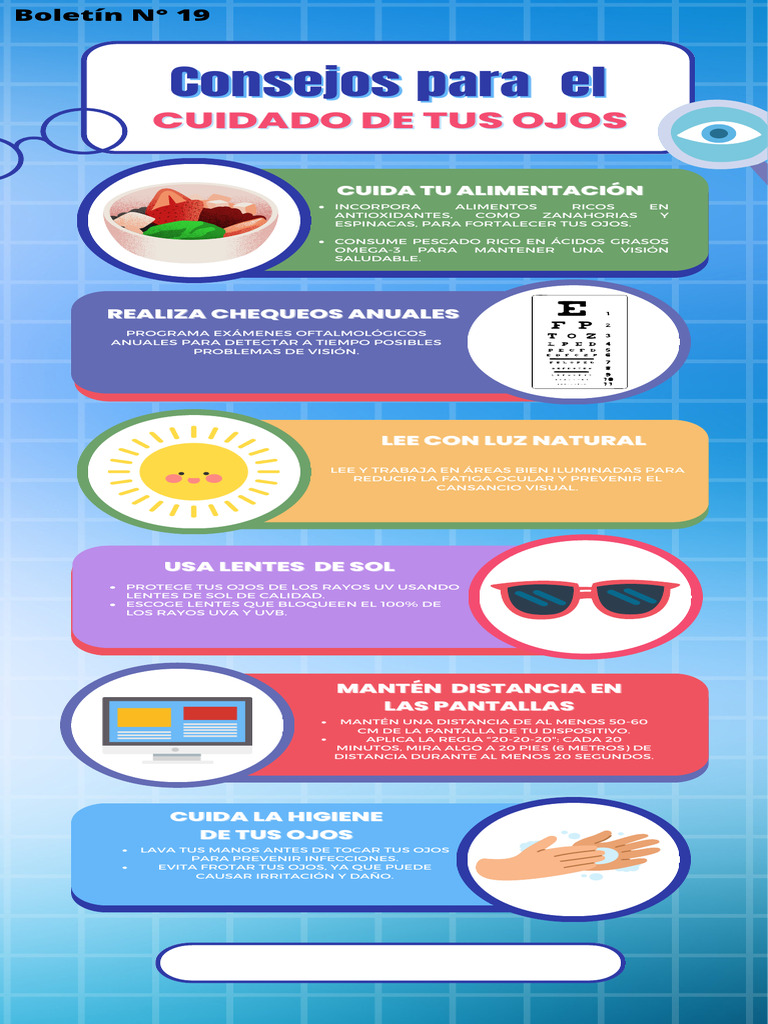 Consejos para el Cuidado de los Ojos | PDF