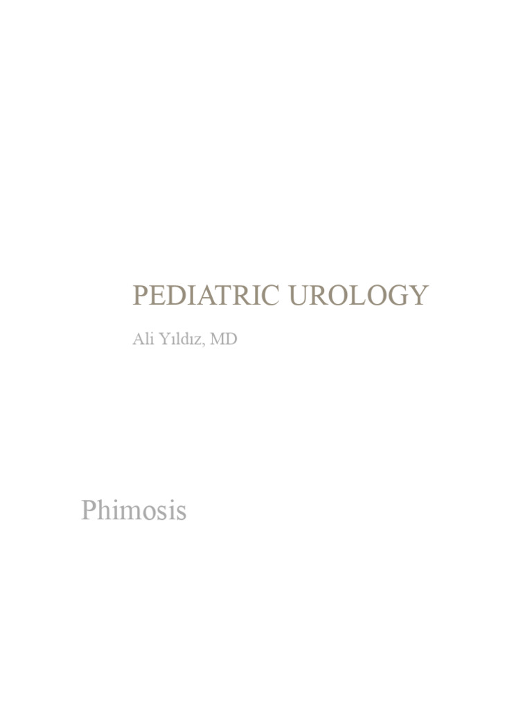 4) Pediatric Urology PDF