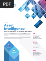 Nozomi Networks Asset Intelligence Data Sheet