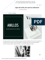 Datos Sobre El Origen Del Anillo ¿Por Qué Los Utilizamos - Veroca Joyas