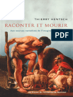 Thierry Hentsch-Raconter Et Mourir-Jericho