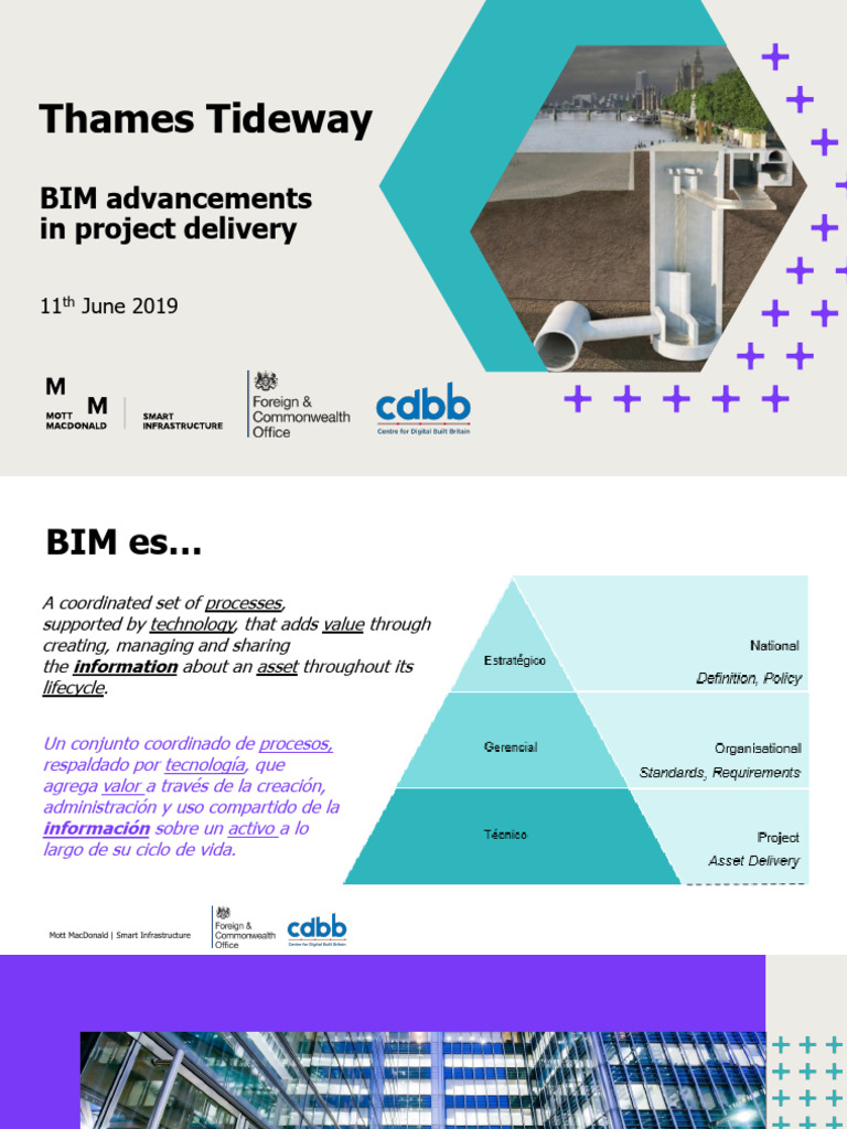 Thames Tideway Tunnel BIM Innovations | PDF | Building Information ...