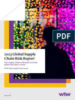 2023 Global Supply Chain Risk Report WTW