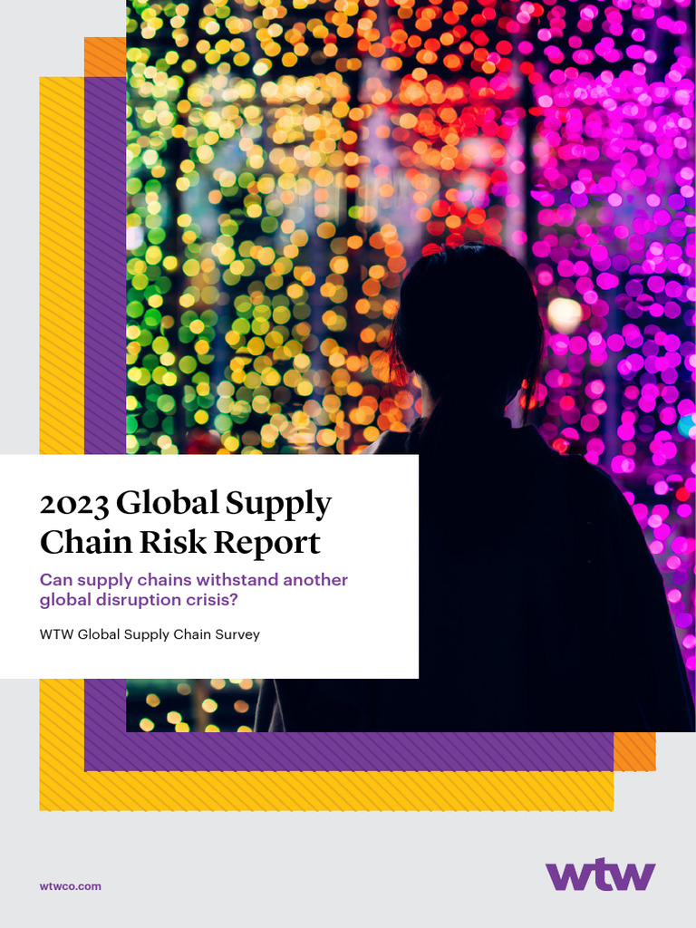 2023 Global Supply Chain Risk Insights | PDF | Supply Chain | Risk