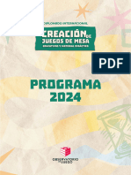 Programa Creacion Juegos Mesa 2024
