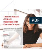 TX RUS D21 Examiner's Report