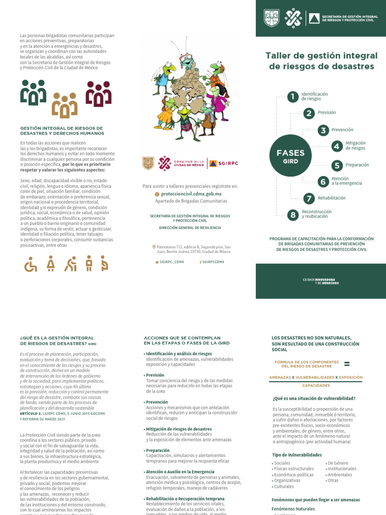 Gestión Integral de Riesgos de Desastres | PDF | Riesgo | Defensa Civil