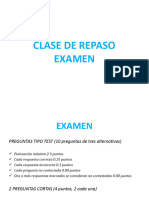 Sesión Examen