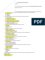 Cuestionario de Preguntas Evaluación Opción 1