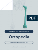 12 - Revisando Com Questões Inéditas - Ortopedia - Caderno de Respostas