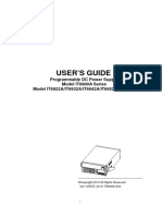 User'S Guide: Programmable DC Power Supply Model IT6900A Series Model IT6922A/IT6932A/IT6942A/IT6952A/IT6953A
