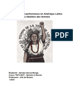 Féminisme Et Performance en América Latina