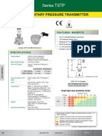 TSTP Sanitary Pressure Transmitter PTC 0423