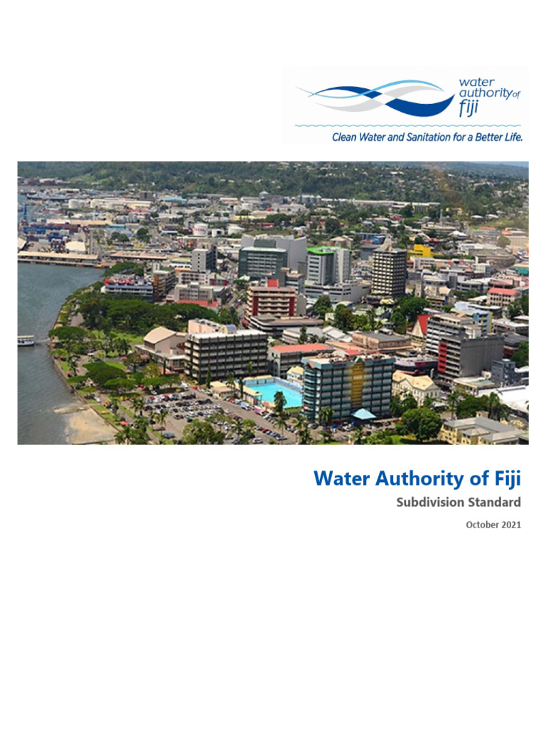 WAF Design Standard | PDF | Water | Pump
