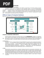 Types of Computer Hardware