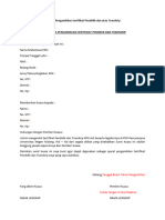 Contoh Format Surat Kuasa Pengambilan Sertifikat Pendidik Dan Atau Transkrip