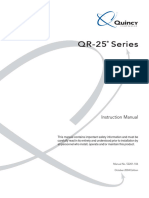 Quincy QR-25 Instruction Manual