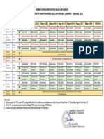 Jadwal PM Periode 2 Kls X, XI & XII Jan - Feb