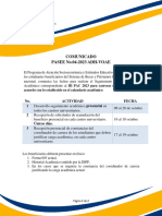 Comunicado Pasee n4 Seguimiento Academico Carreras Tres Periodos III Pac 2023