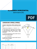 Alinemen Horizontal (SS)