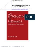 Full Download Solution Manual For An Introduction To Mechanics 2nd Edition PDF Full Chapter