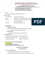 Petunjuk Teknis Dan Pelaksanaan Milad Mi Ke 6