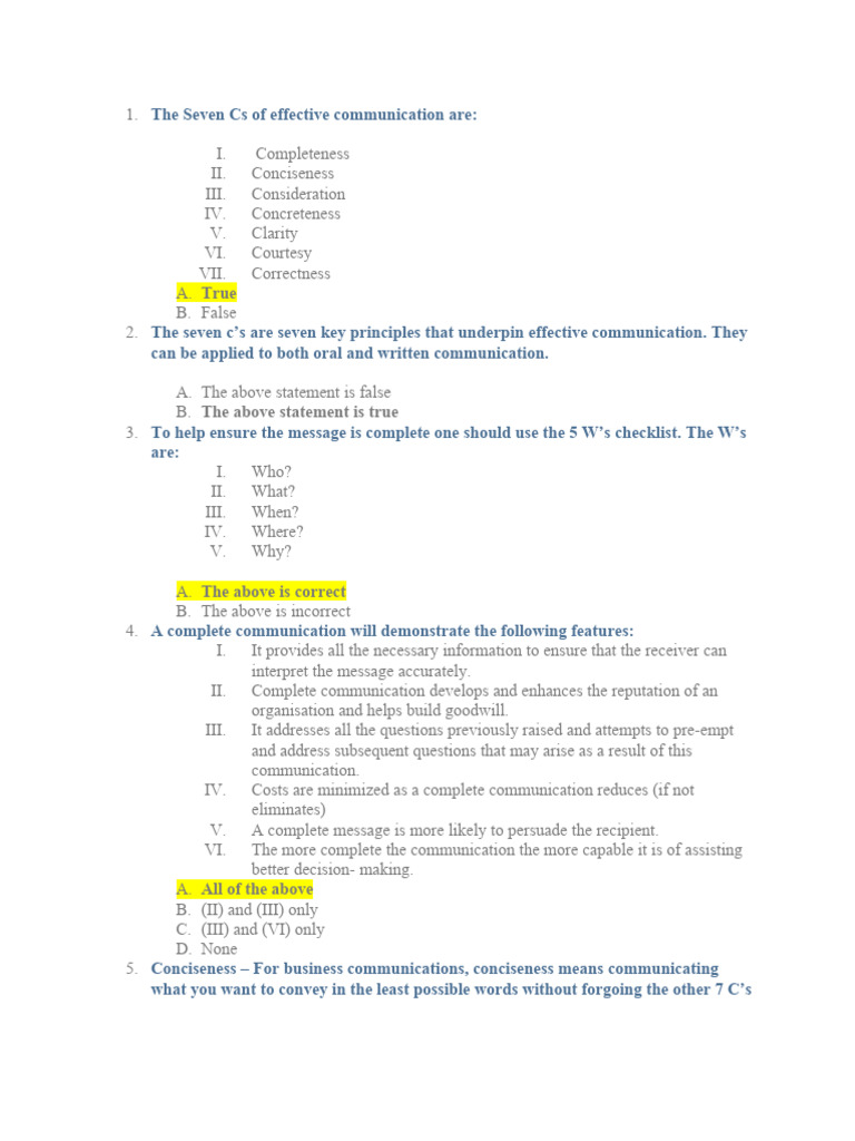 7 CS Quiz | Download Free PDF | Communication | Information