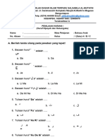 Latihan Soal Bahasa Arab Kelas 1 SD