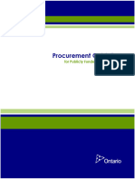 Procurement Guideline For PFOs