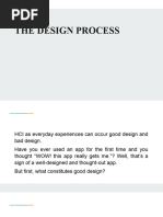 The Design Process