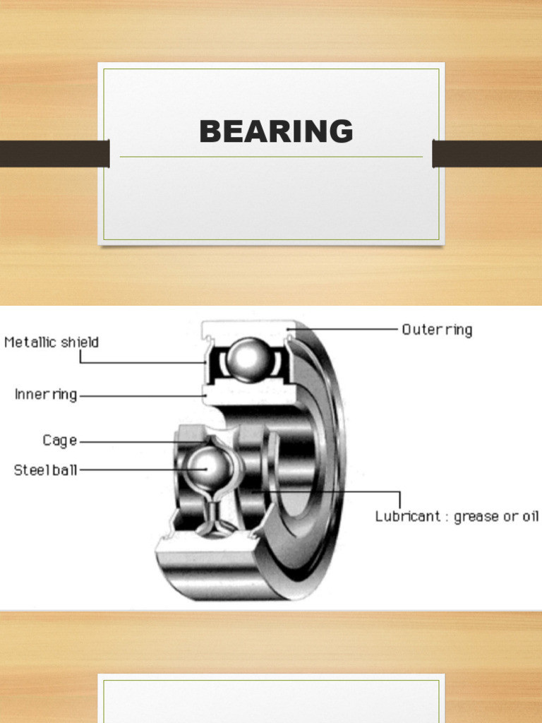 Types of Bearings PDF
