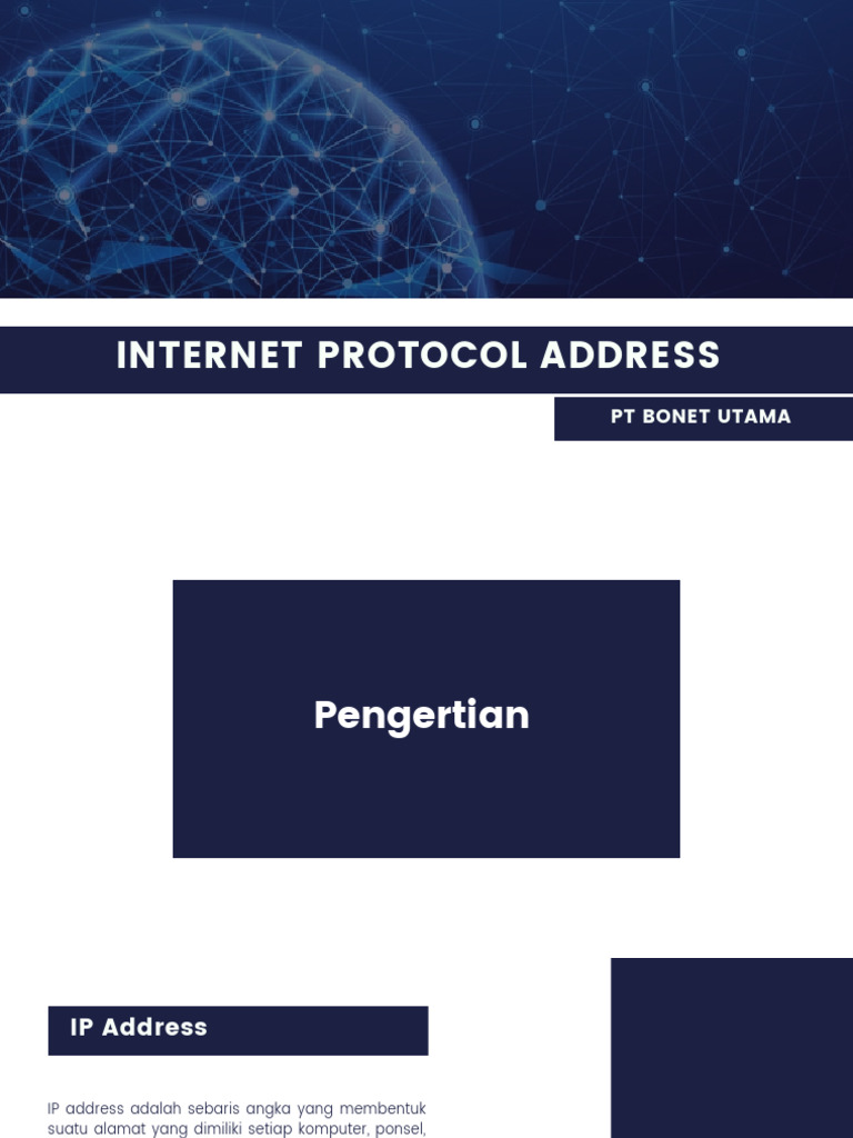 Alamat IP: Pengertian dan Kelasnya | PDF