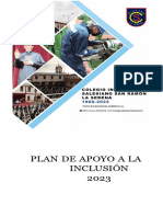 Plan de Apoyo A La Inclusion - 2023 1