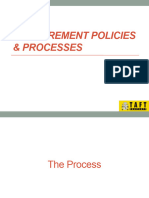 Procurement Process Flow Sample