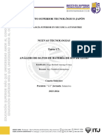 Tarea U7 ANÁLISIS DE DATOS DE BATERÍA DE ION DE LITIO RICHARD ANRANGO