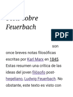 Tesis Sobre Feuerbach - Wikipedia, La Enciclopedia Libre