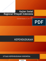#5 - Kajian Sosial Regional Wilayah Indonesia