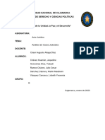 Análisis de Casos Judiales