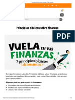 Principios Biblicos Sobre Finanzas - Más Impulso